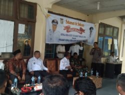 Hadiri Sertijab Pj Kades Koto Tuo Barat, Kapolsek Sampaikan Cooling System Pemilu Damai