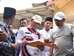 Pj Bupati Hambali bersama Dinas Terkait Tinjau Lokasi Pembangunan Waduk Kadimarpoyan
