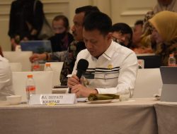 Pj Bupati Hambali Hadiri Rakor Lintas Sektor RDTR bersama Kementerian ATR/BPN