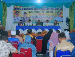 Pj Sekda Yusri Pimpin Musrenbangcam di Kecamatan Kampar