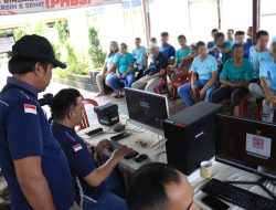 Gandeng Disdukcapil Kampar, Lapas IIA Bangkinang Lakukan Perekamanan Kependudukan WBP