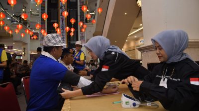 Lampaui Target, Donor Darah PWI Riau Berhasil Kumpulkan 150 Kantong Darah