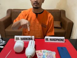 Miliki Sabu, Warga Pulau Gadang Diringkus Satnarkoba Polres Kampar