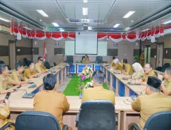 Pj Bupati Hambali Pimpin Rakor Sukseskan Pelaksanaan Pemilu 2024