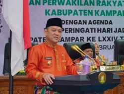 Rapat Paripurna Istimewa HUT Kampar ke-74, Pj Bupati Hambali: Kampar Siap Hadapi Indonesia Emas 2045