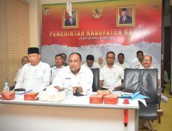 Pemkab Kampar Ikuti Rakor Evaluasi TPID bersama Kemendagri secara Virtual