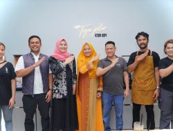 Sulap Kantor Koperasi Jadi Tongkrongan Tiga Pilar Kopi Kodim 0313/KPR