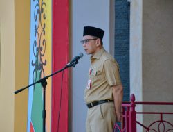 Apel Pagi Pemda Kampar Dipimpin Asisten III Azwan