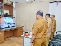 Pj Bupati Hambali Ikuti Rakor dan Pembahasan Langkah Pengendalian Inflasi Daerah 2024