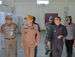 Pj Bupati Kampar Lakukan Monitoring Persiapan Pilpres dan Pileg 2024