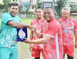 Friendly Match, Omputaka Berhasil Tahan Imbang PSMS Medan Legend