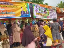 Kerjasama dengan Bulog, Disperindagsar Rohil Selenggarakan Operasi Pasar Murah