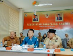 PJ Bupati Kampar Ikuti Rakor Percepatan Pengendalian Inflasi Daerah