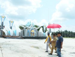 PJ Sekda Yusri Tinjau Progres Kegiatan MTQ Desa Perhentian Raja