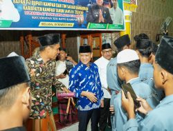 Malam Sembilan Ramadhan, Pj Bupati Kampar Safari di Desa Koto Tuo Barat