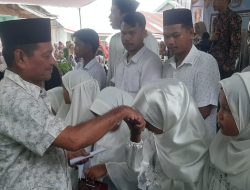 Berikan Santunan Anak Yatim, Ini Harapan Anggota DPRD Kampar H Syafrudin Domo