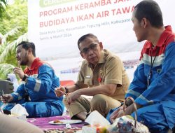 Wakili Pj Bupati, Asisten III Azwan  Hadiri Peresmian Program Keramba Apung Pertamina Gas ORA