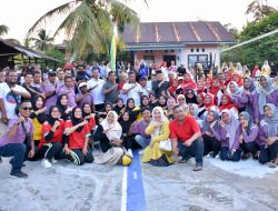 Persukuan Kenegerian Nan Empat Pulau Gadang Gelar Turnamen Bola Voli Antar Suku