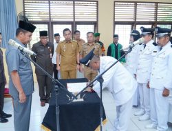 Pj Sekda Kampar Lantik dan Ambil Sumpah Pj Kepala Desa