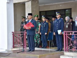 Ahmad Yuzar Pimpin Apel Puncak Harhubnas 2024