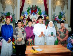 Pj Bupati Kampar Hambali Hadiri Resepsi Pernikahan Tengku Dedy dengan Glien Exsel