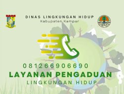 DLH Kampar Resmi Luncurkan Aplikasi Pengaduan Berbasis WhatsApp “ADU LH”