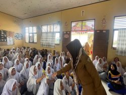 DPPKBP3A Kampar Lakukan Sosialisasi Pencegahan Bullying di SMPN 5 Tapung