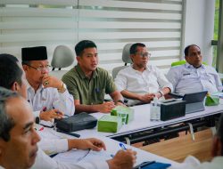 PJ Hambali hadiri Rapat Koordinasi Studi Pelamparan Reservior Blok Bentu di LAPI-UIR