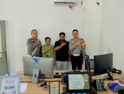 Kasatlantas Polres Kampar Dialog Radio Swara Kampar “Wujudkan Pilkada Damai”