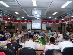 Kepala OPD Pemda Kampar Bersama PJ Bupati Hambali Sambut Gubri Dr. Rahman Hadi, M.Si Lakukan Kunker Perdana di Kabupaten Kampar