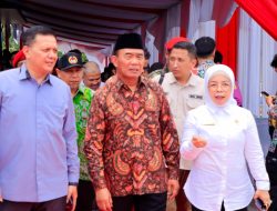 PJ Sekda Ramlah Wakili PJ Bupati Kampar Dampingi Menko PMK Resmikan Rusunawa UMRI