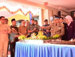 PJ Bupati Kampar Hadiri Upacara Hantaru Nasional ke-64 di Kanwil BPN Provinsi Riau