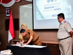 PJ Bupati Kampar Buka Resmi Rapat Integrasi Dan Pembentukan Kampung Reforma Agraria