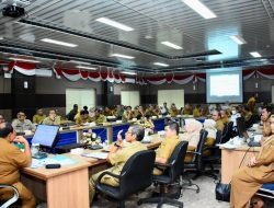 Pj Bupati Kampar Pimpin Rapat Percepatan Realisasi Anggaran 2024 Bersama Seluruh Kepala OPD dan Camat