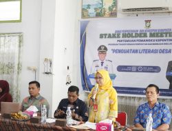Dispersip Kampar Gelar Stakeholder Meeting (SHM) Kuatkan Literasi