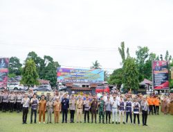 Apel Pasukan Operasi Zebra Lancang Kuning 2024 Diikuti Dishub Kampar