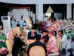 Pj Bupati Kampar Hambali Hadiri Akad Nikah Putra Kadispenda