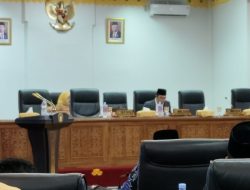 DPRD Kampar Gelar Sidang Paripurna Pembentukan dan Penetapan Fraksi