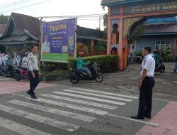 Lakukan Pengamanan Lalu Lintas Setiap Pagi, Kabid Edi Yusri: Bentuk Pelayanan Dishub kepada Masyarakat