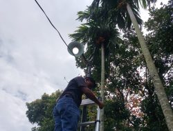 Tekankan Penurunan Tagihan PJU, Dishub Kampar Lakukan Pergantian Lampu Jalan