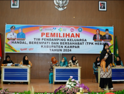 Lomba Tim Penggerak Keluarga HEBAT Ditaja DPPKBP3A Kampar