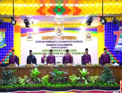 Sidang Paripurna Istimewa DPRD Kampar dalam Rangka HUT Kampar ke 75