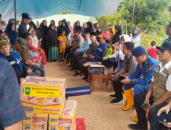 Tingginya Curah Hujan Akibatkan Banjir, Pemda Kampar Salurkan Bantuan
