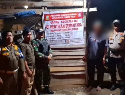 Satpol PP Kampar bersama TNI-Polri Tindak Tegas Warung Remang-remang di Kampar Kiri Guna Berikan Rasa Aman dan Nyaman kepada Masyarakat