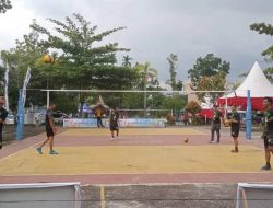 Tampil Gemilang, Tim Voli Satpol PP Kampar Tumbangkan Tim Inspektorat