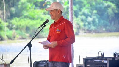 Open Turnamen Pacu Sampan Sempena HUT Kampar Resmi Dimulai