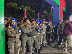 Malam Puncak HUT Kampar, Ratusan Personil Satpol PP Kampar Diterjunkan