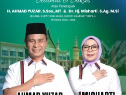 Bupati Ahmad Yuzar dan Wabup Misharti Resmi Dilantik Prabowo, Kasatpol PP Arizon Siap Dukung Visi Misi