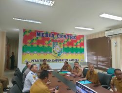 Ikuti Zoom Meeting bersama Kemendagri, Bupati Ahmad Yuzar: Pemda Kampar Berupaya Lakukan Penanganan Inflasi Daerah