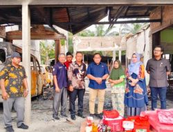 Usai Musrenbang, Anggota DPRD Kampar Dapil IV Tinjau Korban Kebakaran
